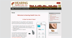 Desktop Screenshot of hear4life.com