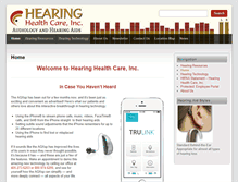 Tablet Screenshot of hear4life.com